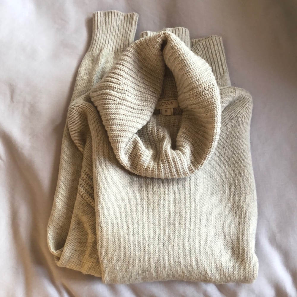 NWOT J. Crew Wool Blend Sweater